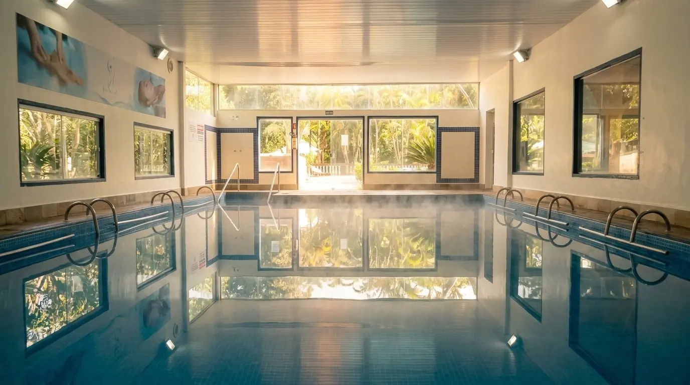 Piscina coberta do Água Santa
